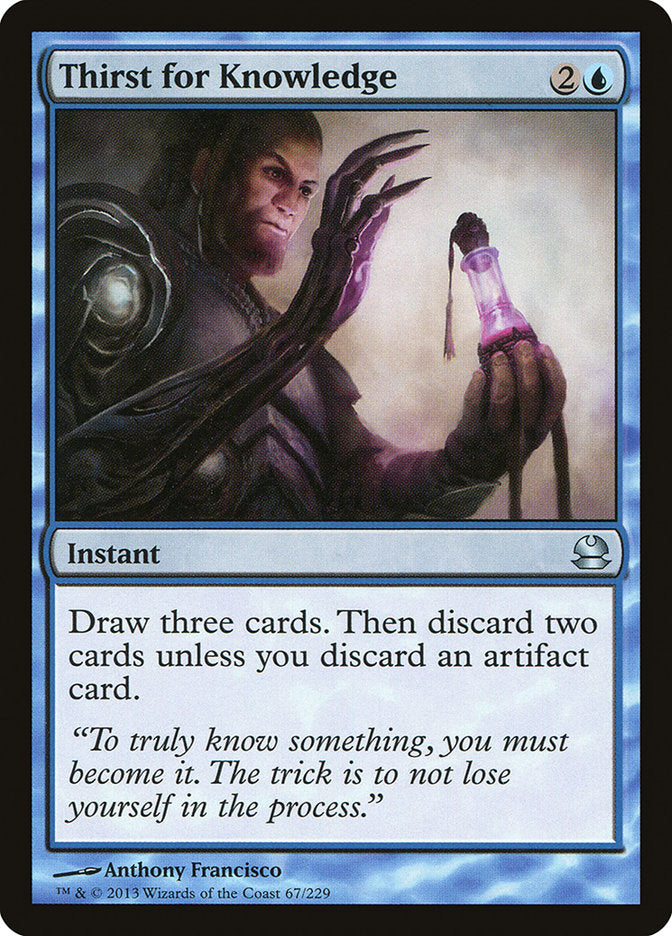 Thirst for Knowledge [Modern Masters] | Good Games Morley