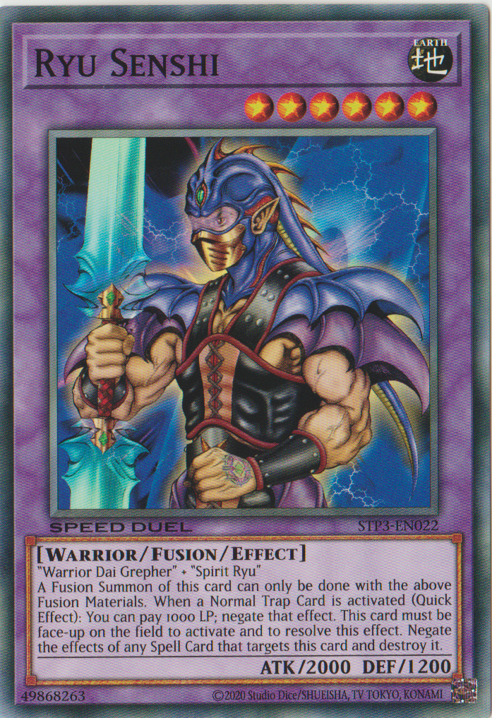 Ryu Senshi [STP3-EN022] Common | Good Games Morley