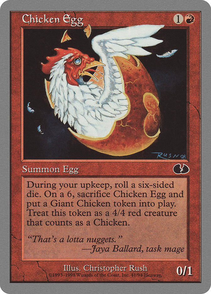 Chicken Egg [Unglued] | Good Games Morley