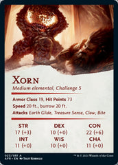 Xorn Art Card [Dungeons & Dragons: Adventures in the Forgotten Realms Art Series] | Good Games Morley