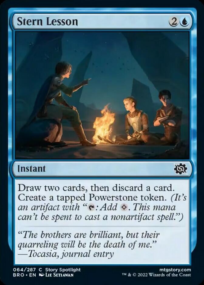 Stern Lesson [The Brothers' War] | Good Games Morley