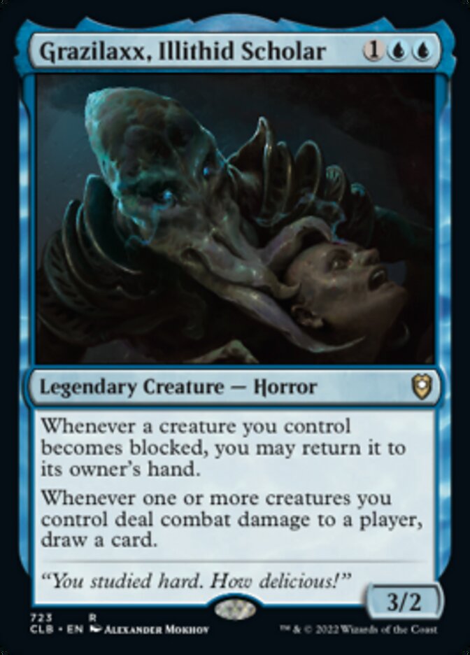 Grazilaxx, Illithid Scholar [Commander Legends: Battle for Baldur's Gate] | Good Games Morley