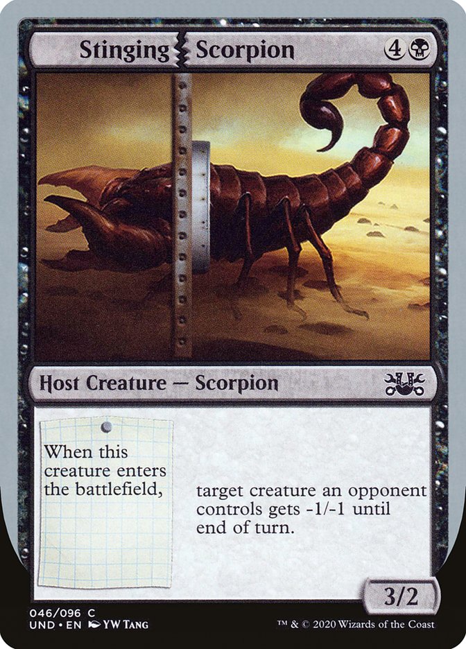 Stinging Scorpion [Unsanctioned] | Good Games Morley