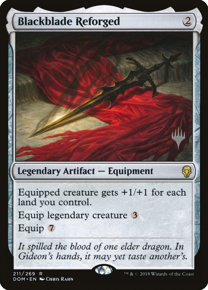 Blackblade Reforged (Promo Pack) [Dominaria Promos] | Good Games Morley
