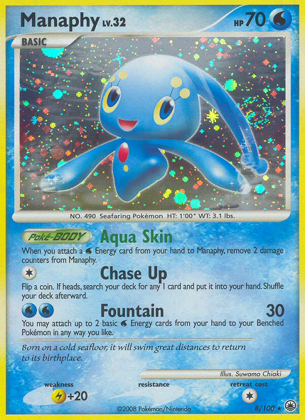 Manaphy (8/100) [Diamond & Pearl: Majestic Dawn] | Good Games Morley