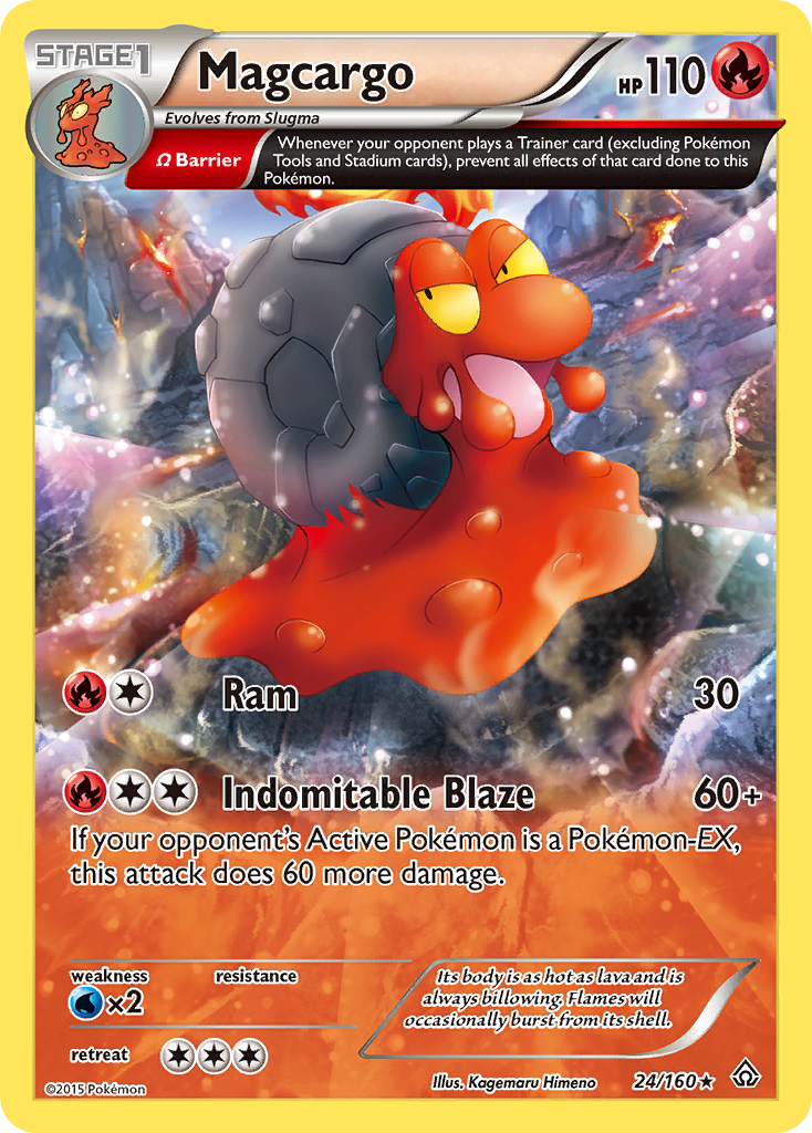 Magcargo (24/160) [XY: Primal Clash] | Good Games Morley