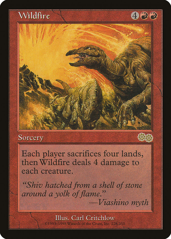 Wildfire [Urza's Saga] | Good Games Morley