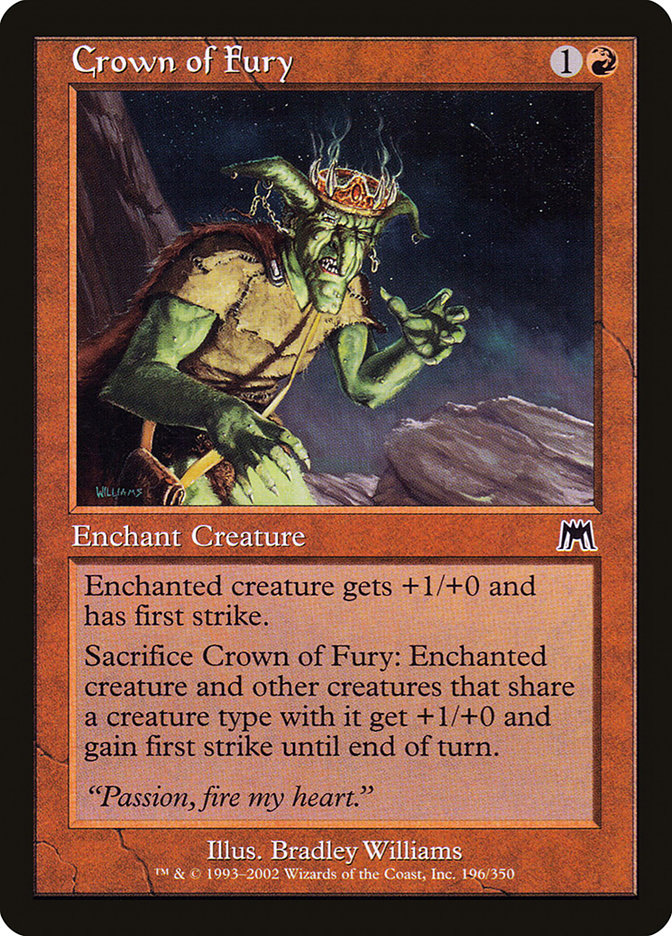 Crown of Fury [Onslaught] | Good Games Morley