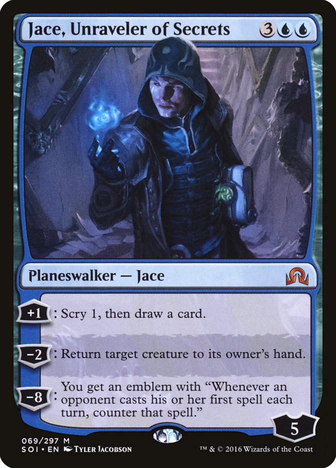 Jace, Unraveler of Secrets [Shadows over Innistrad] | Good Games Morley