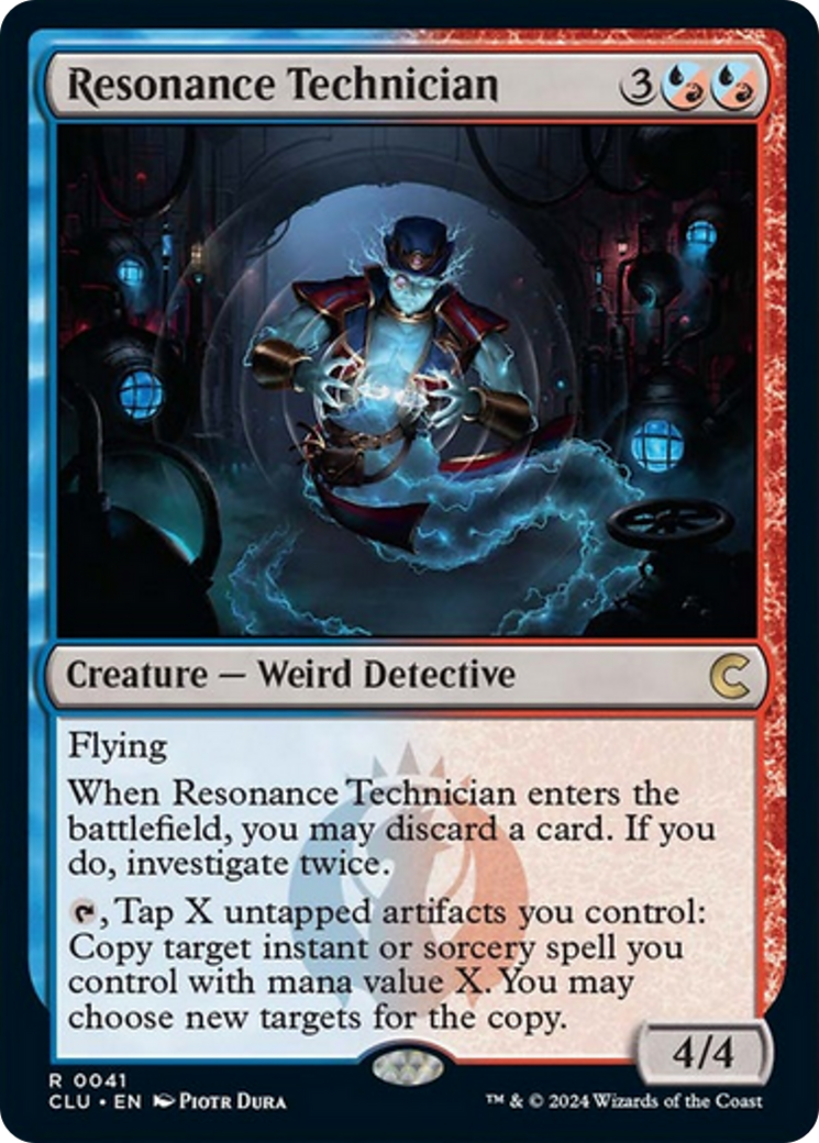 Resonance Technician [Ravnica: Clue Edition] | Good Games Morley