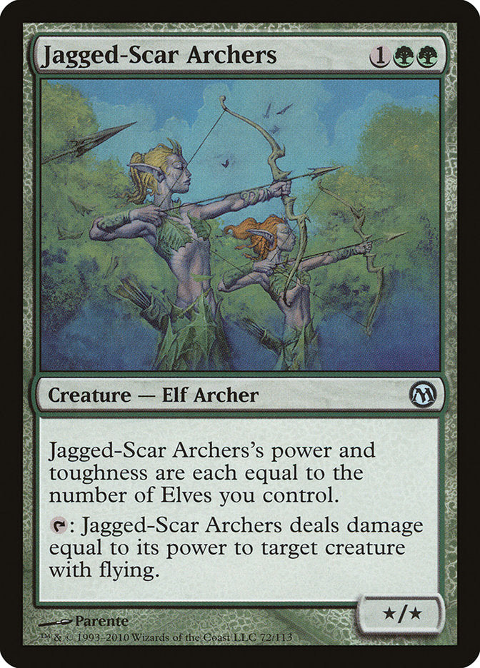 Jagged-Scar Archers [Duels of the Planeswalkers] | Good Games Morley