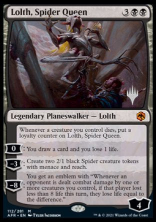 Lolth, Spider Queen (Promo Pack) [Dungeons & Dragons: Adventures in the Forgotten Realms Promos] | Good Games Morley
