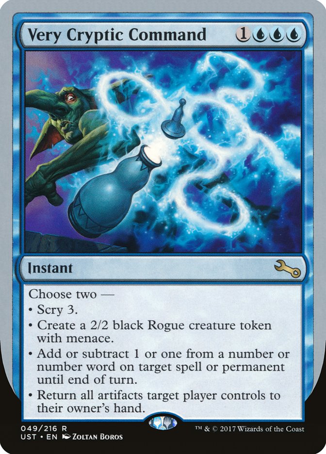 Very Cryptic Command (Scry) [Unstable] | Good Games Morley