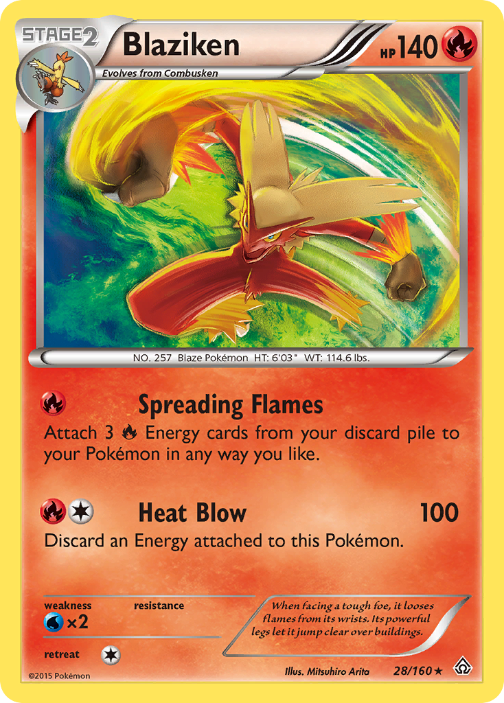Blaziken (28/160) [XY: Primal Clash] | Good Games Morley