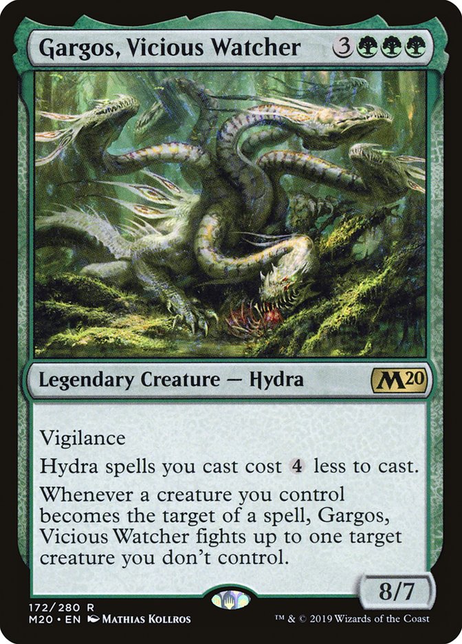 Gargos, Vicious Watcher [Core Set 2020] | Good Games Morley