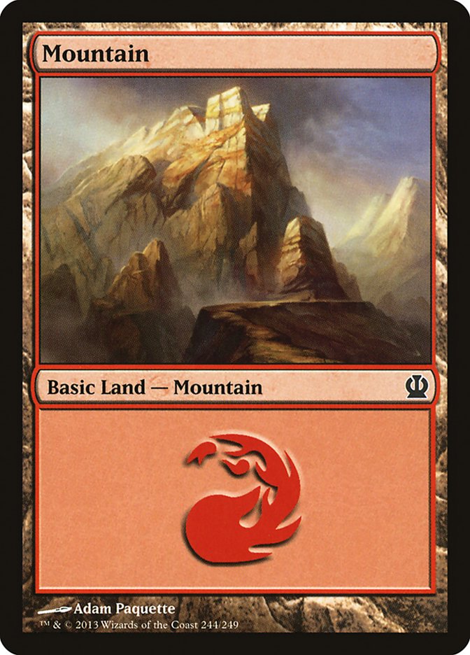 Mountain (244) [Theros] | Good Games Morley