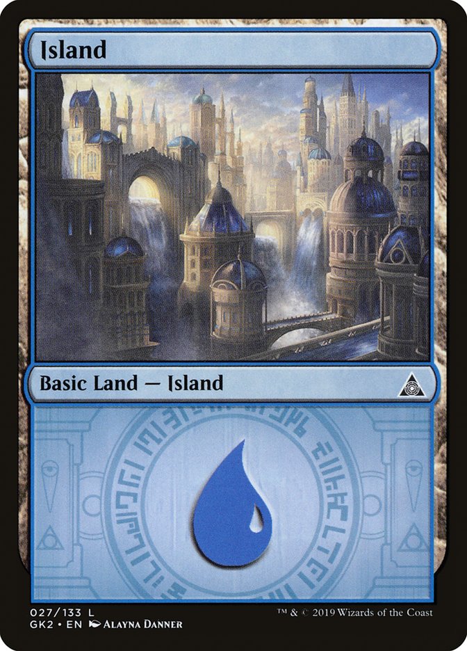 Island (27) [Ravnica Allegiance Guild Kit] | Good Games Morley