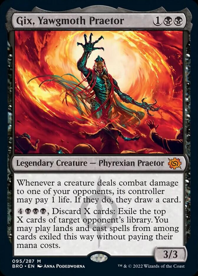 Gix, Yawgmoth Praetor [The Brothers' War] | Good Games Morley