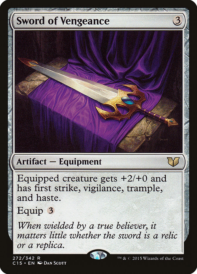 Sword of Vengeance [Commander 2015] | Good Games Morley