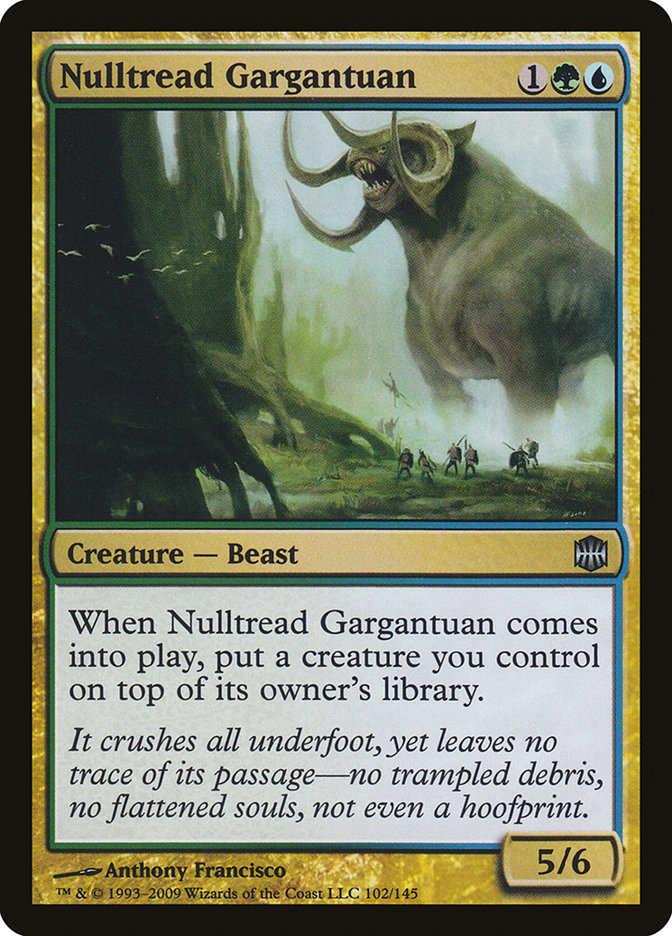 Nulltread Gargantuan [Alara Reborn] | Good Games Morley