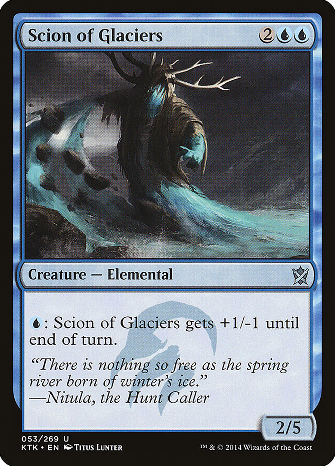 Scion of Glaciers [Khans of Tarkir] | Good Games Morley
