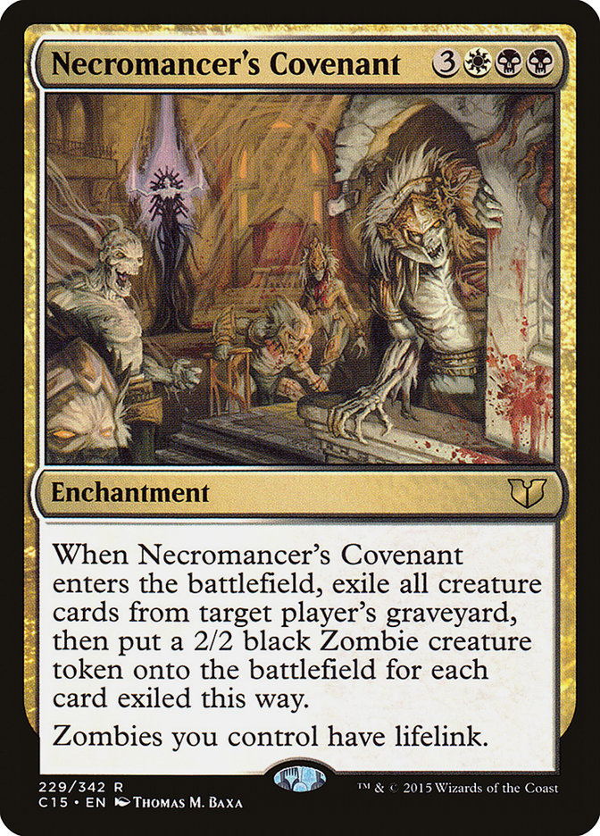 Necromancer's Covenant [Commander 2015] | Good Games Morley