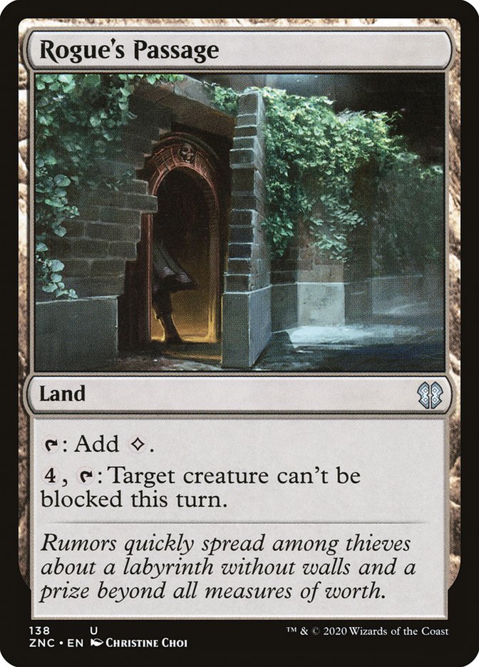Rogue's Passage [Zendikar Rising Commander] | Good Games Morley