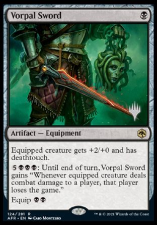 Vorpal Sword (Promo Pack) [Dungeons & Dragons: Adventures in the Forgotten Realms Promos] | Good Games Morley