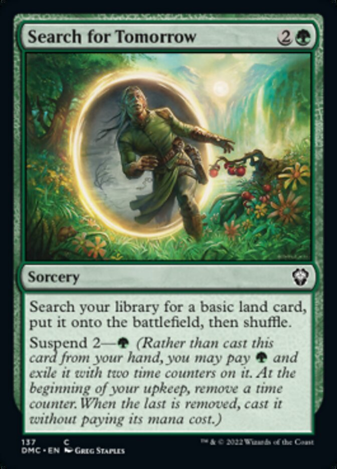 Search for Tomorrow [Dominaria United Commander] | Good Games Morley