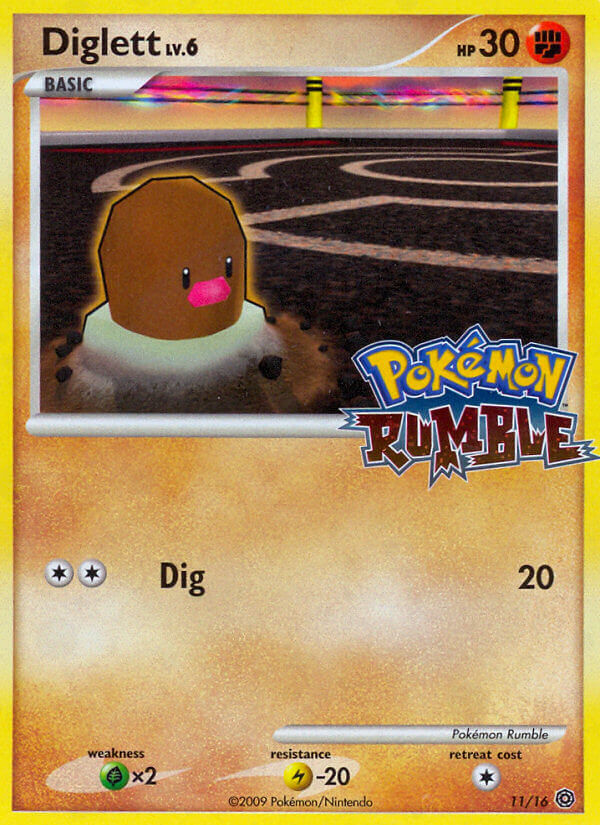 Diglett (11/16) [Pokémon Rumble] | Good Games Morley