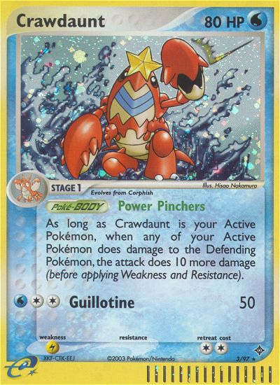 Crawdaunt (3/97) [EX: Dragon] | Good Games Morley