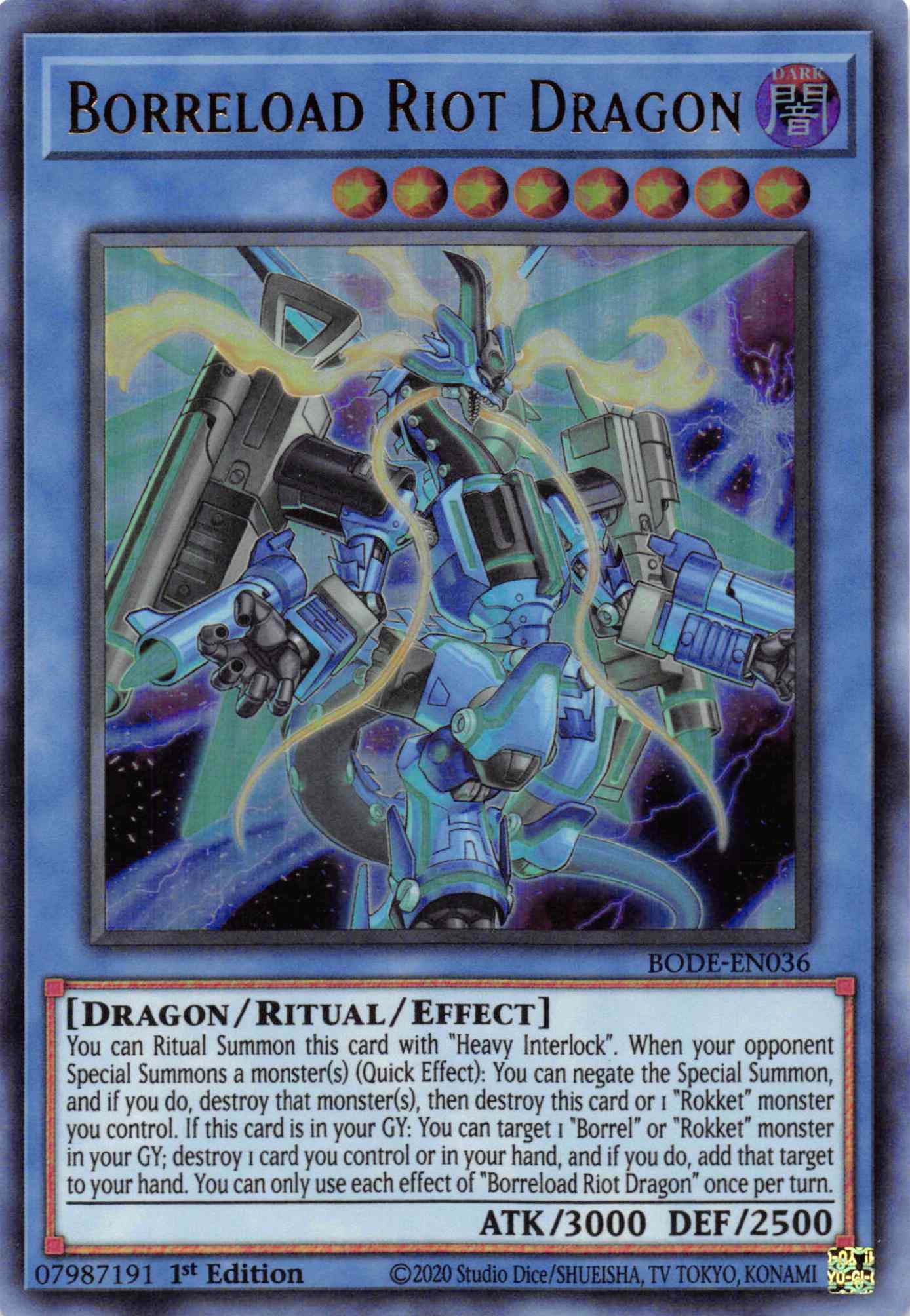 Borreload Riot Dragon [BODE-EN036] Ultra Rare | Good Games Morley