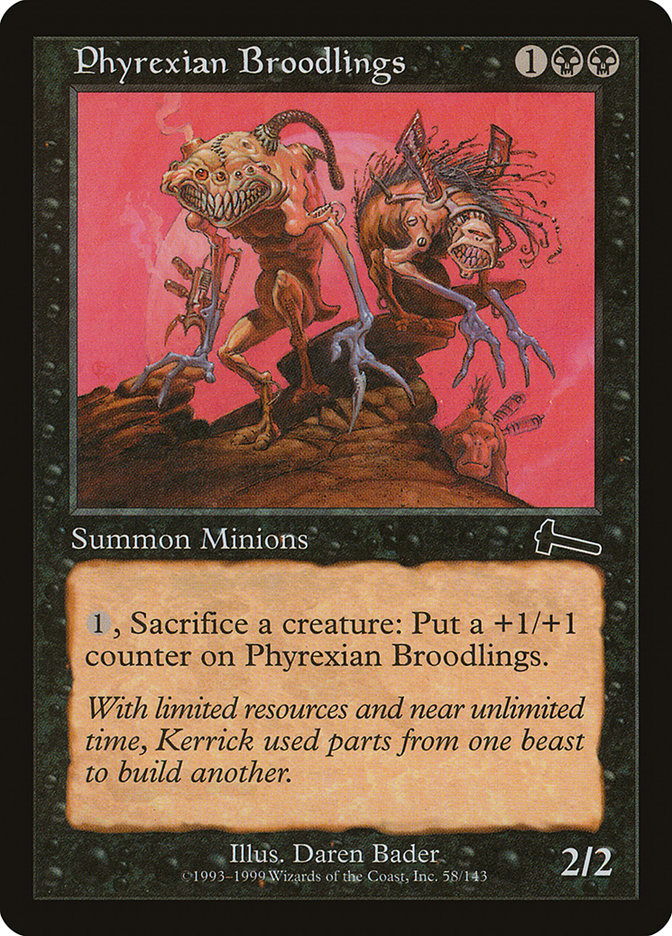 Phyrexian Broodlings [Urza's Legacy] | Good Games Morley