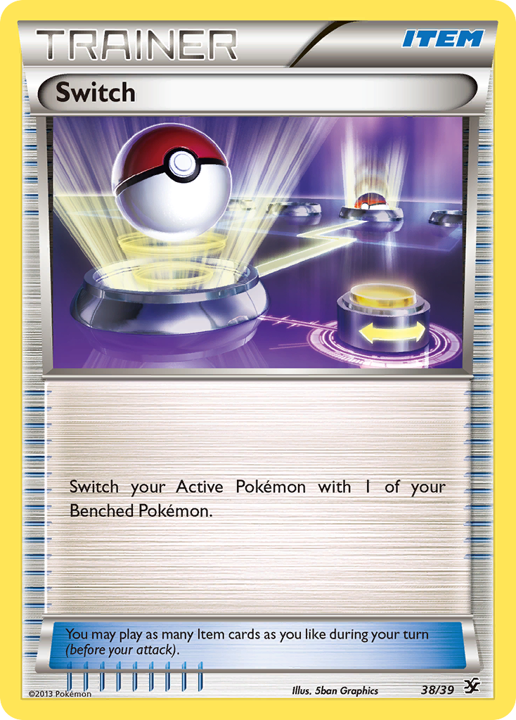Switch (38/39) [XY: Kalos Starter Set] | Good Games Morley
