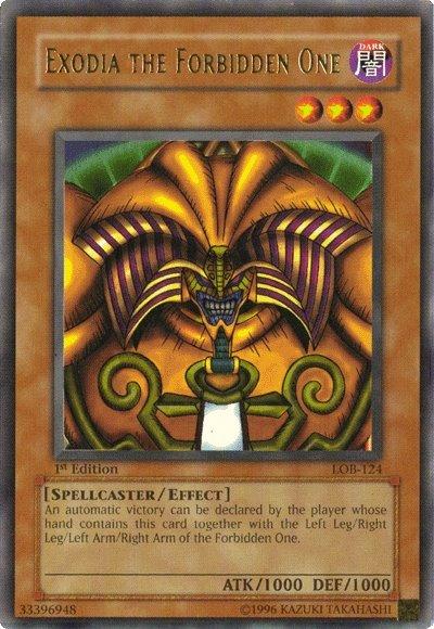 Exodia the Forbidden One [LOB-124] Ultra Rare | Good Games Morley