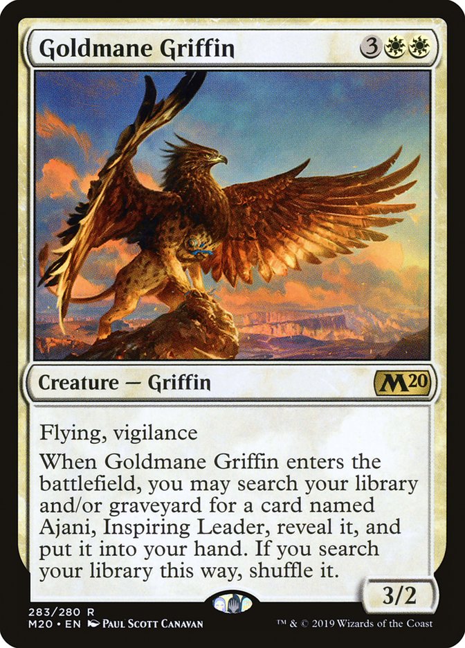 Goldmane Griffin [Core Set 2020] | Good Games Morley