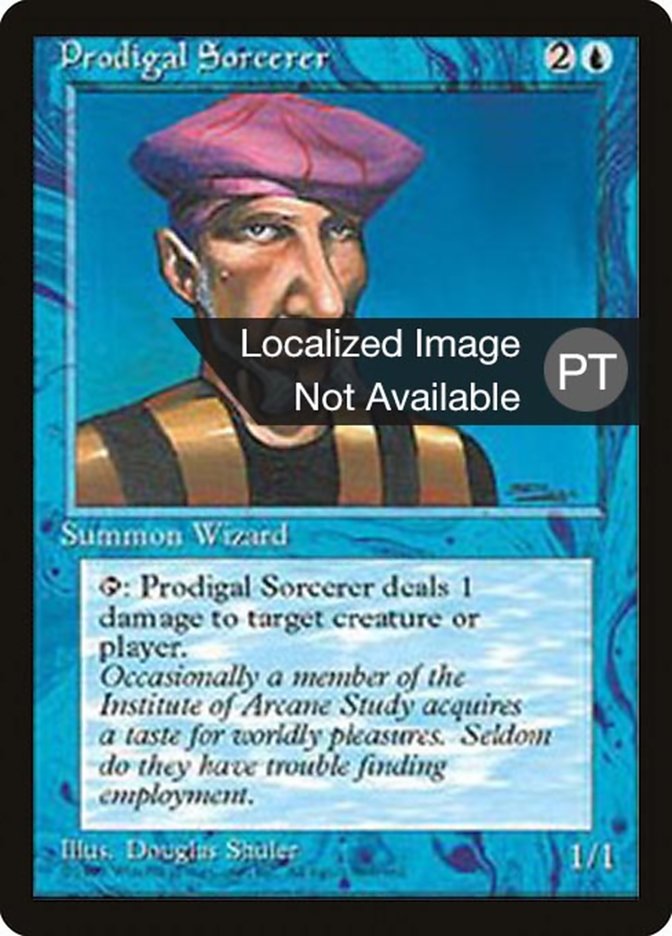 Prodigal Sorcerer [Fourth Edition (Foreign Black Border)] | Good Games Morley