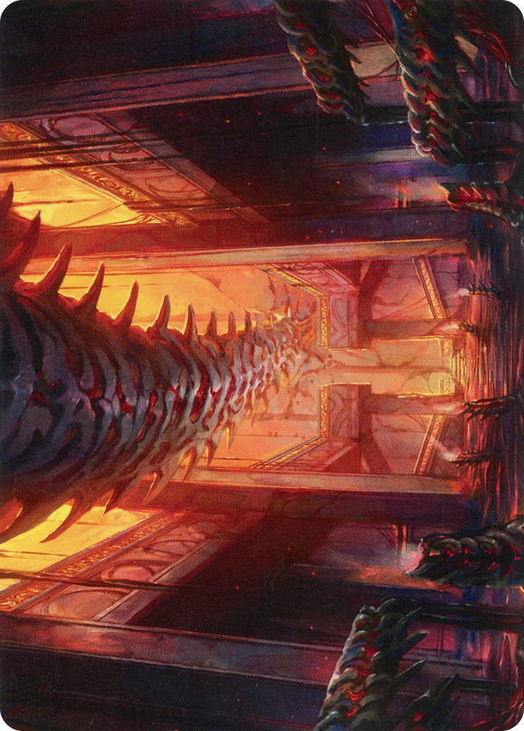 Bloodfell Caves Art Card [March of the Machine Art Series] | Good Games Morley