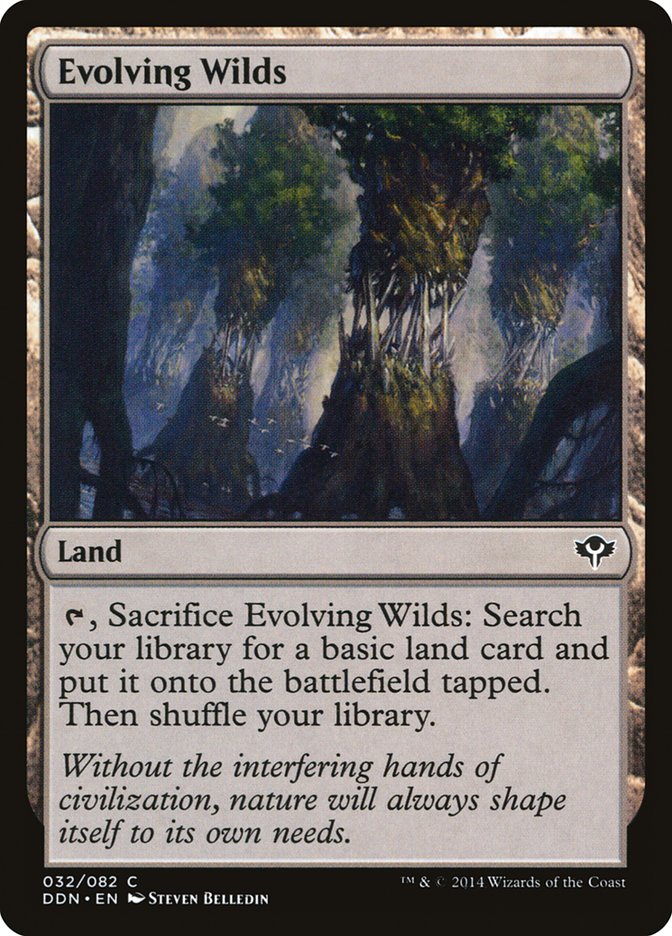 Evolving Wilds [Duel Decks: Speed vs. Cunning] | Good Games Morley
