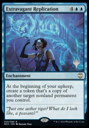Extravagant Replication (Promo Pack) [Streets of New Capenna Commander Promos] | Good Games Morley