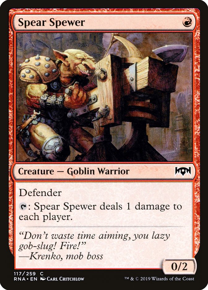 Spear Spewer [Ravnica Allegiance] | Good Games Morley