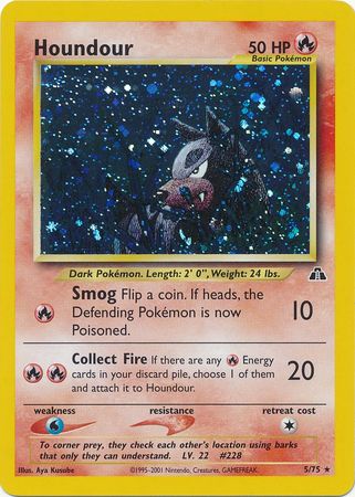 Houndour (5/75) [Neo Discovery Unlimited] | Good Games Morley