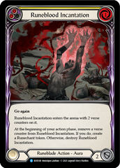 Runeblood Incantation (Yellow) [EVR108] (Everfest)  1st Edition Normal | Good Games Morley