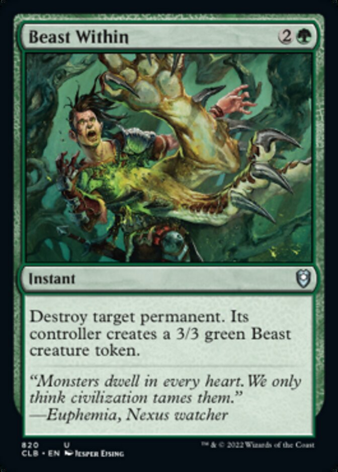Beast Within [Commander Legends: Battle for Baldur's Gate] | Good Games Morley