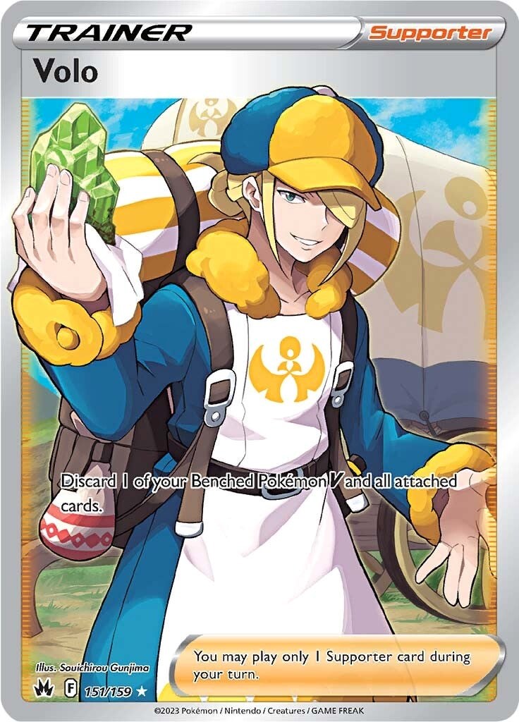 Volo (151/159) (Full Art) [Sword & Shield: Crown Zenith] | Good Games Morley