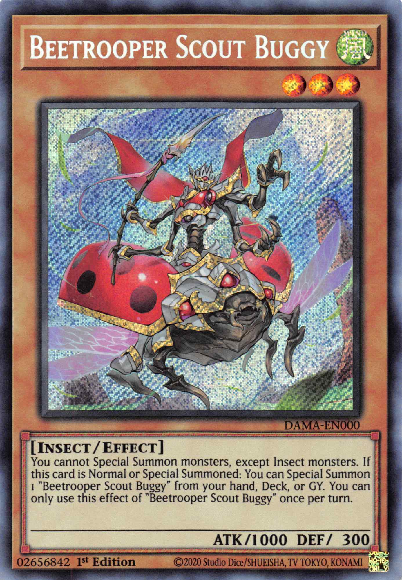 Beetrooper Scout Buggy [DAMA-EN000] Secret Rare | Good Games Morley