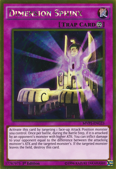 Dimension Sphinx [MVP1-ENG23] Gold Rare | Good Games Morley