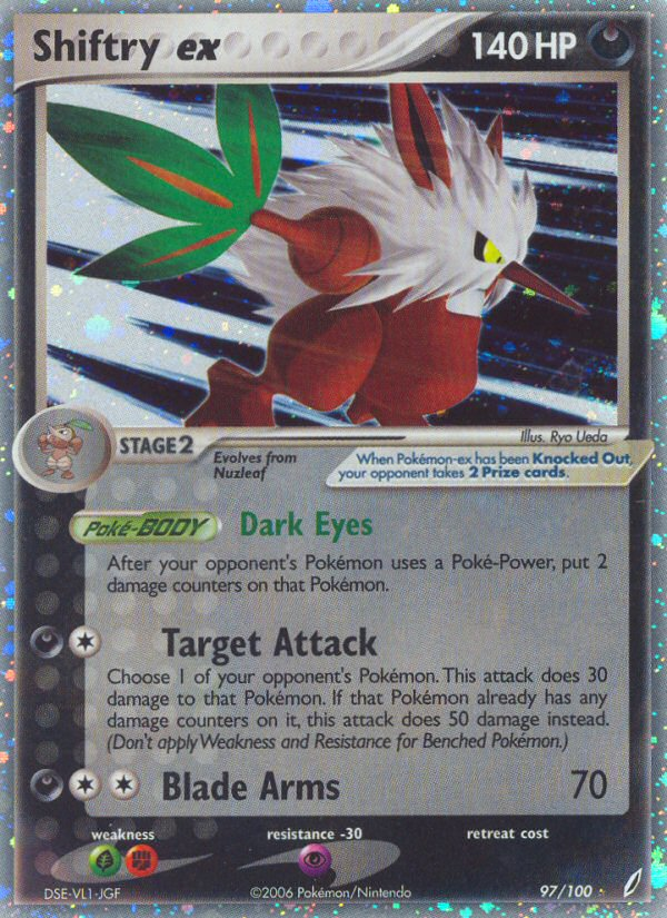 Shiftry ex (97/100) [EX: Crystal Guardians] | Good Games Morley