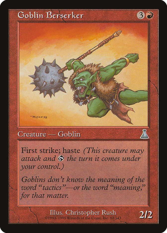 Goblin Berserker [Urza's Destiny] | Good Games Morley