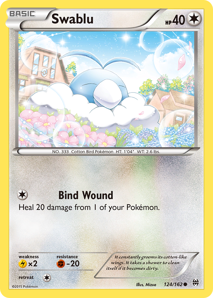 Swablu (124/162) [XY: BREAKthrough] | Good Games Morley
